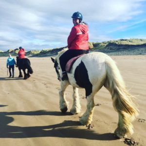 Horse riding on the Dingle Peninsula
